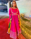 HOT PINK PESHWAS